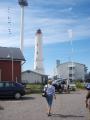 Fyrtornet och lotsstation på södra Karlö.
